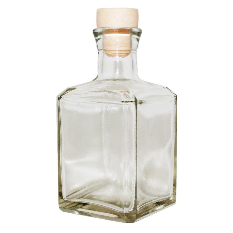 Bottiglia limoncello forma luna in vetro con tappo 200 cc –