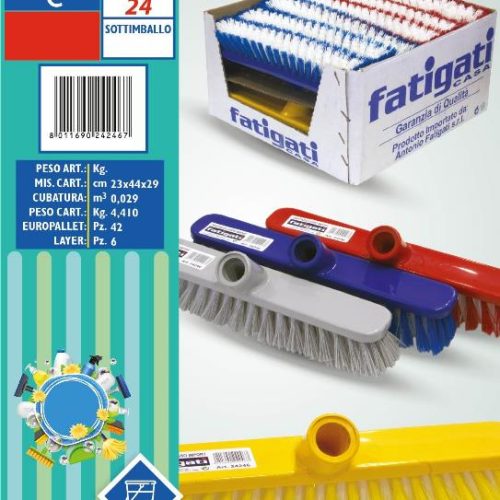 SPAZZOLONE FRATTAZZO LUSSO IMPORT 24246 FATIGATI - immagine 1