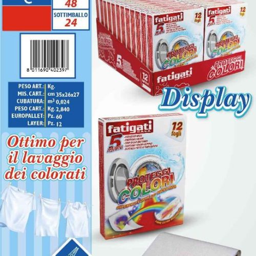 PROTEGGICOLORI NEW 12pz 40239 FATIGATI - immagine 1